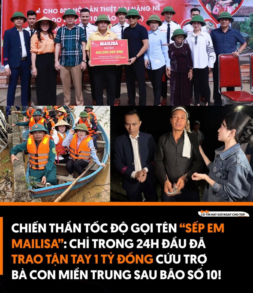 Doanh nhân Mailisa ủng hộ 1 tỷ đồng cứu trợ miền Trung sau bão 2 557627648 1250550277117548 7396595663820478118 n