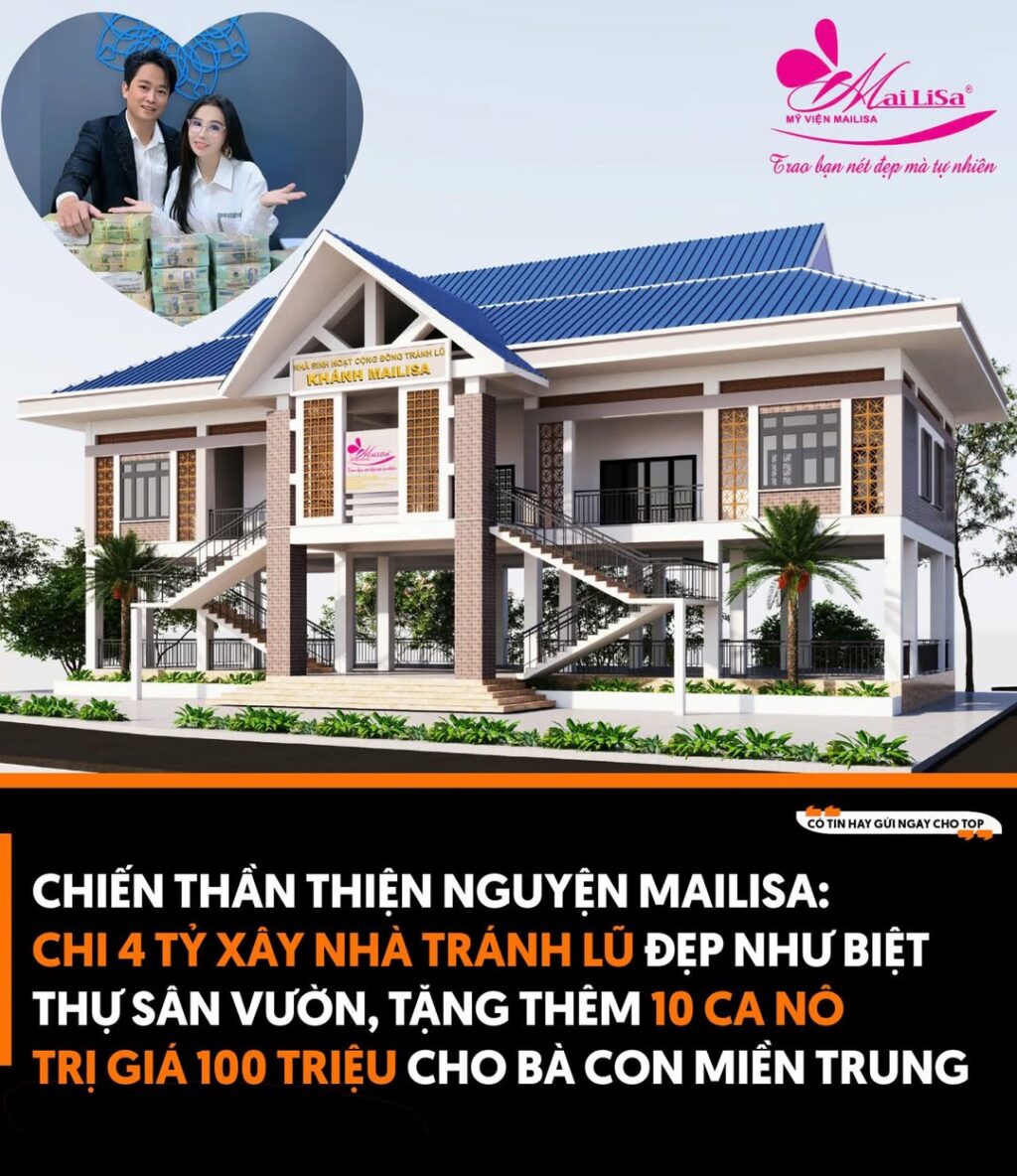 Mailisa đầu tư 4 tỷ xây nhà cộng đồng chống lũ tại Quảng Trị 2 557633824 1251572487015327 1480625338353148716 n
