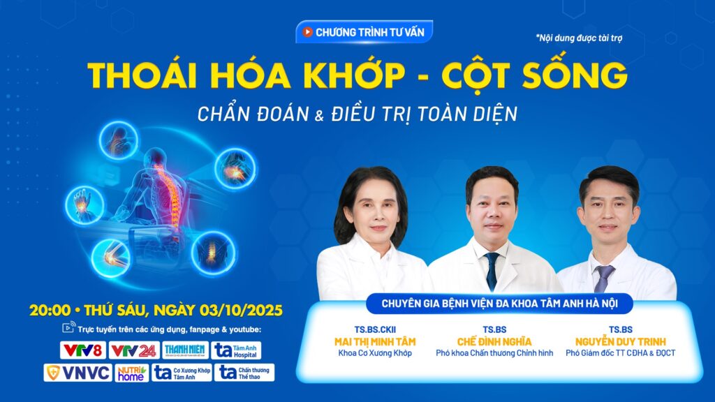 Chương trình tư vấn về thoái hóa khớp và cột sống tại BVĐK Tâm Anh 2 557950793 1131930289142841 9021804140388050311 n