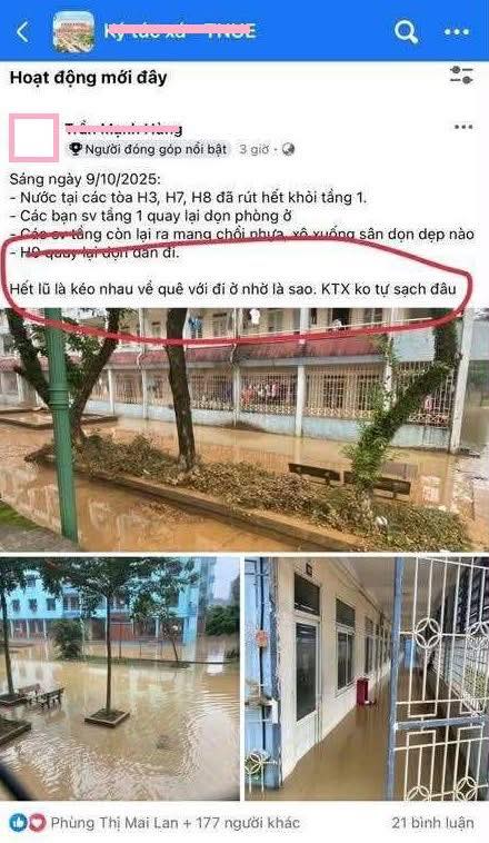 Bão lũ tại Thái Nguyên: Sinh viên kêu cứu vì thiếu thốn 3 557991707 1257622303077012 7558163025851421188 n