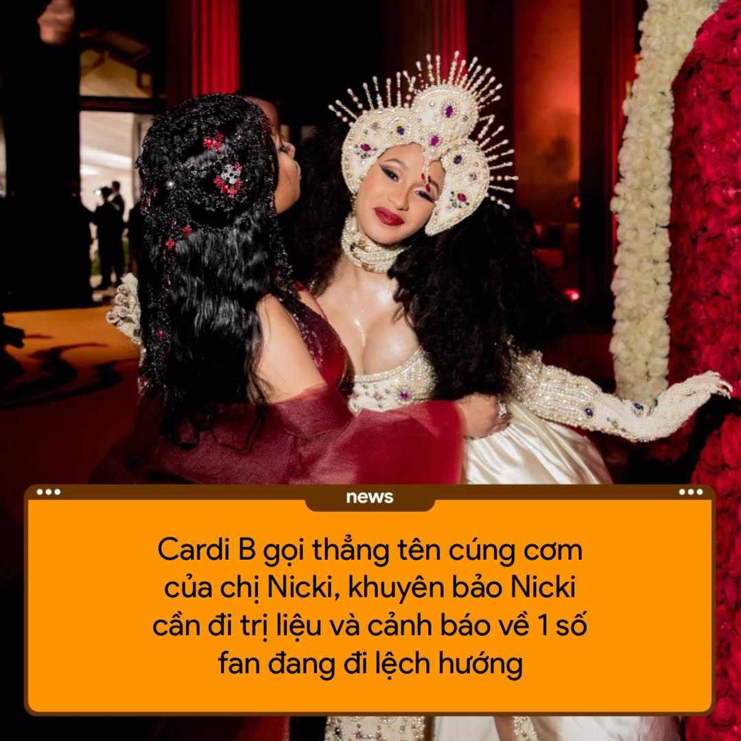 Cardi B kêu gọi giúp đỡ Nicki Minaj giữa ồn ào nghiện ngập 2 558050797 1389625989396604 4237754534926586395 n