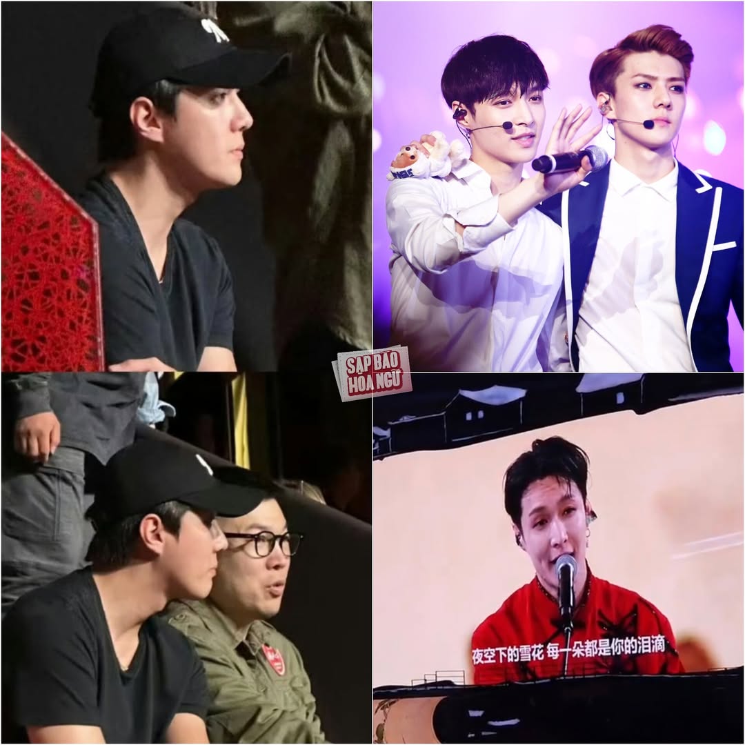 Sehun tới Bắc Kinh xem concert của Trương Nghệ Hưng 2 558149804 1102984958700745 4179053850559381176 n