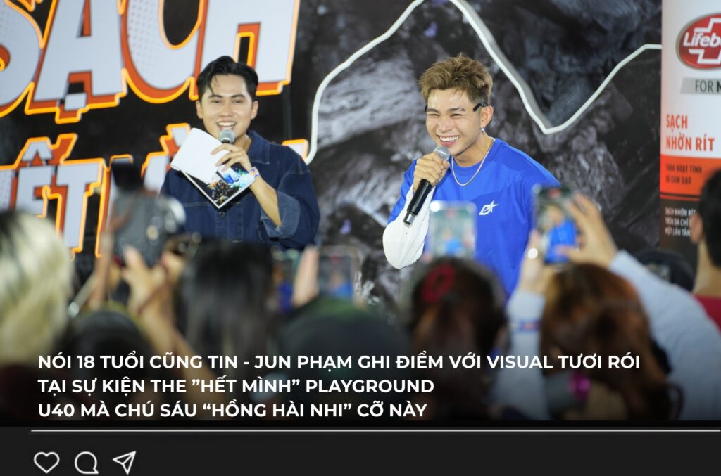 Jun Phạm Gây Ấn Tượng Tại Sự Kiện The Hết Mình Playground 2 558306282 1214432944041943 3743948172062641100 n