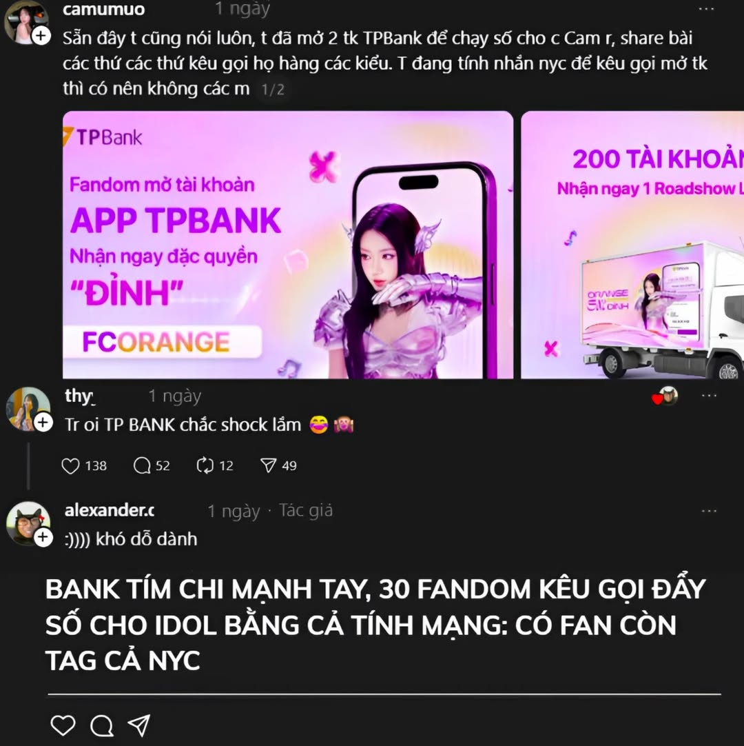 Fandom Việt Nam Nổi Bật Nhờ Bank Tím và Các Em Xinh 2 558307665 1213672607451310 44590670291317546 n