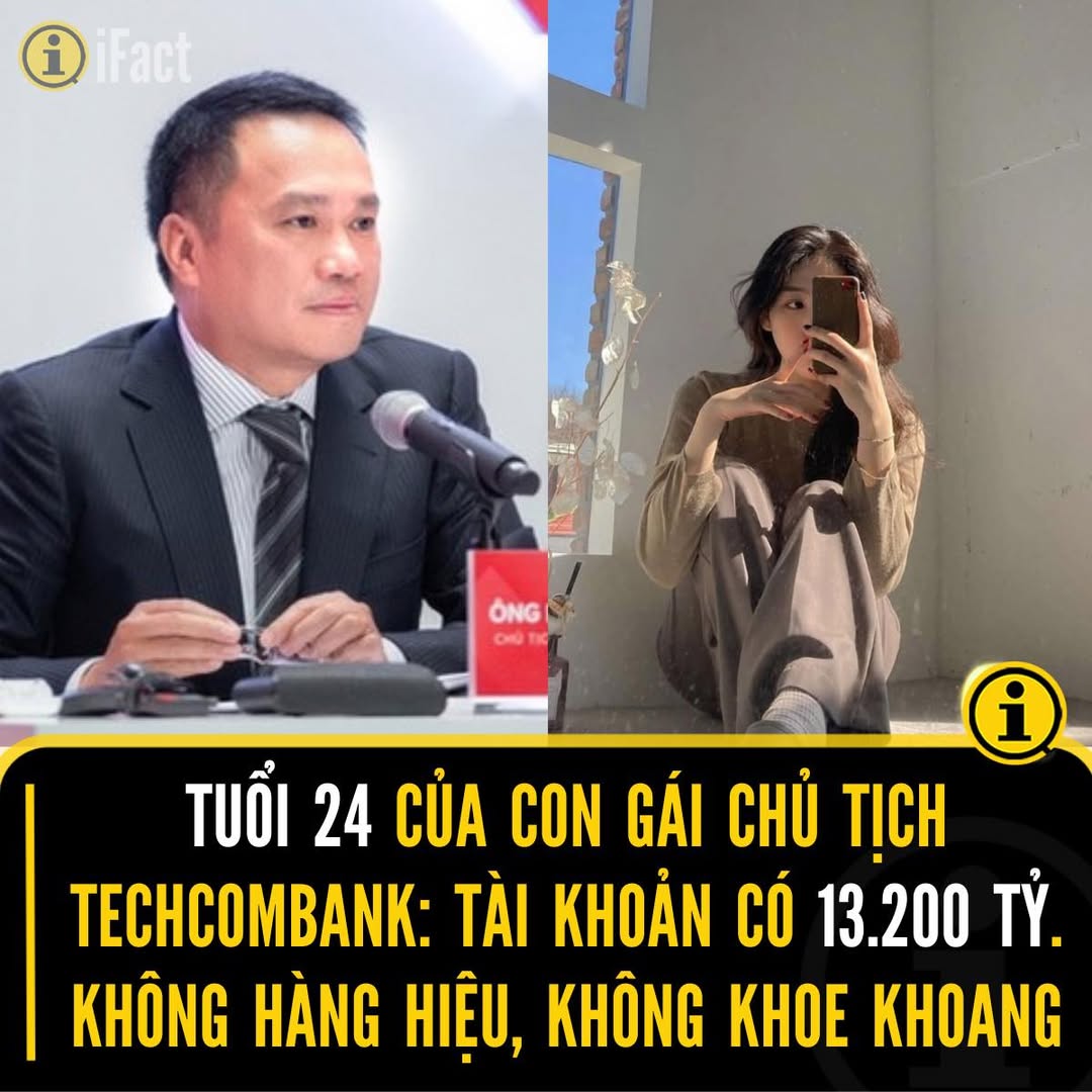 Ái nữ nhà Chủ tịch Techcombank: Tài sản khổng lồ ở tuổi 24 2 558375557 1236123025220185 1632024384782378835 n