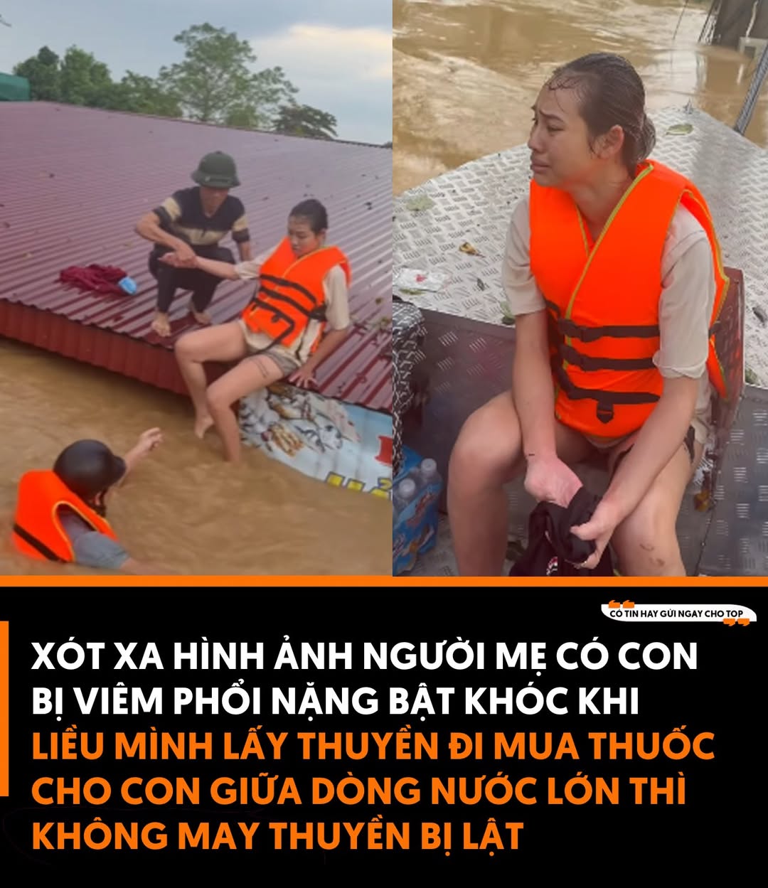 Câu chuyện cảm động về ba anh em cứu ông cháu trên mái nhà 2 558443281 1256290783210164 6490905552232245510 n