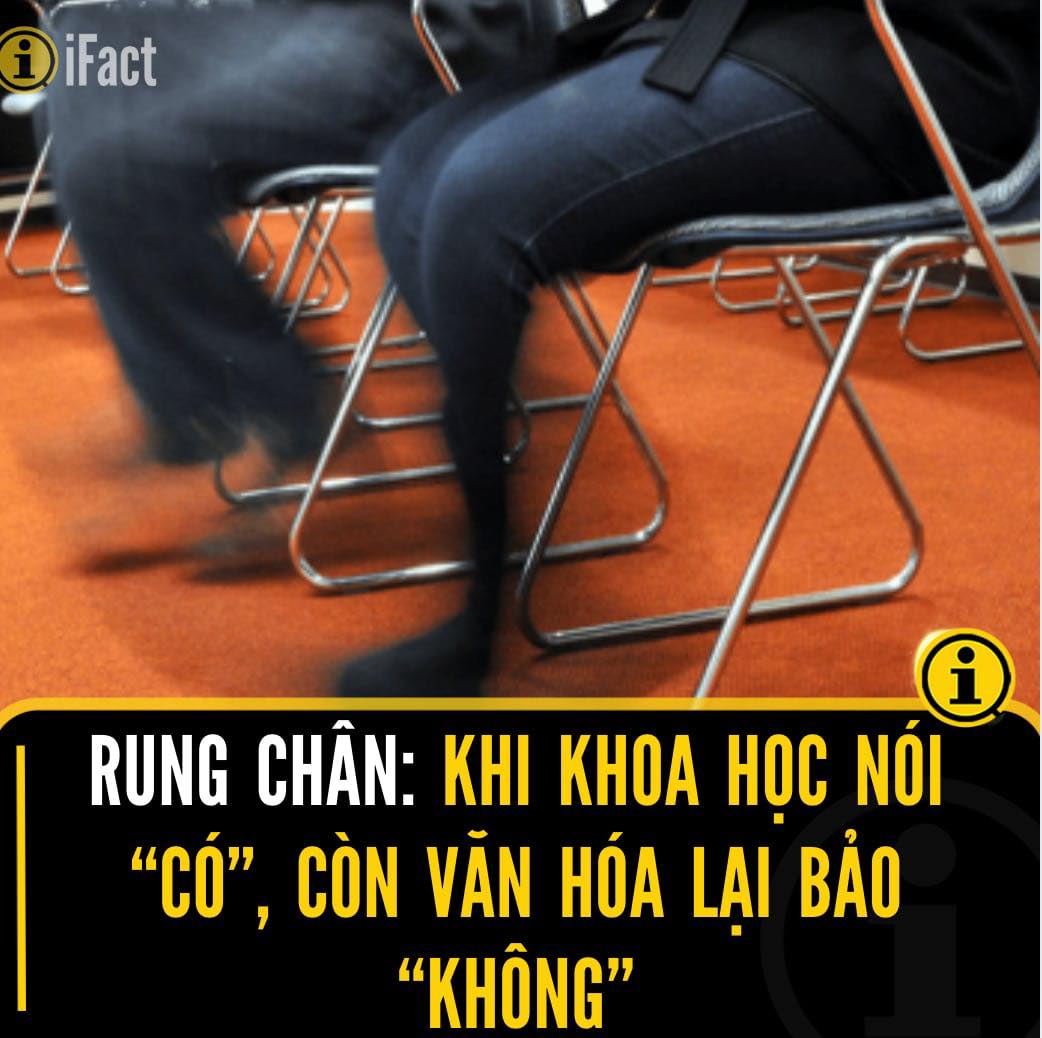 Rung chân: Tốt cho sức khỏe hay thiếu lịch sự? 2 558463579 1227985976033890 7597293070764108362 n