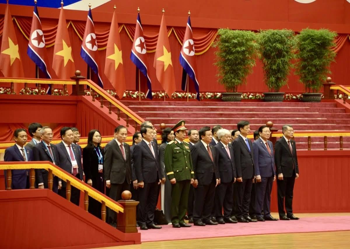 Lễ đón Tổng Bí thư Tô Lâm tại Triều Tiên: Không khí trang trọng 6 558521973 820672197149513 3210648054834317849 n