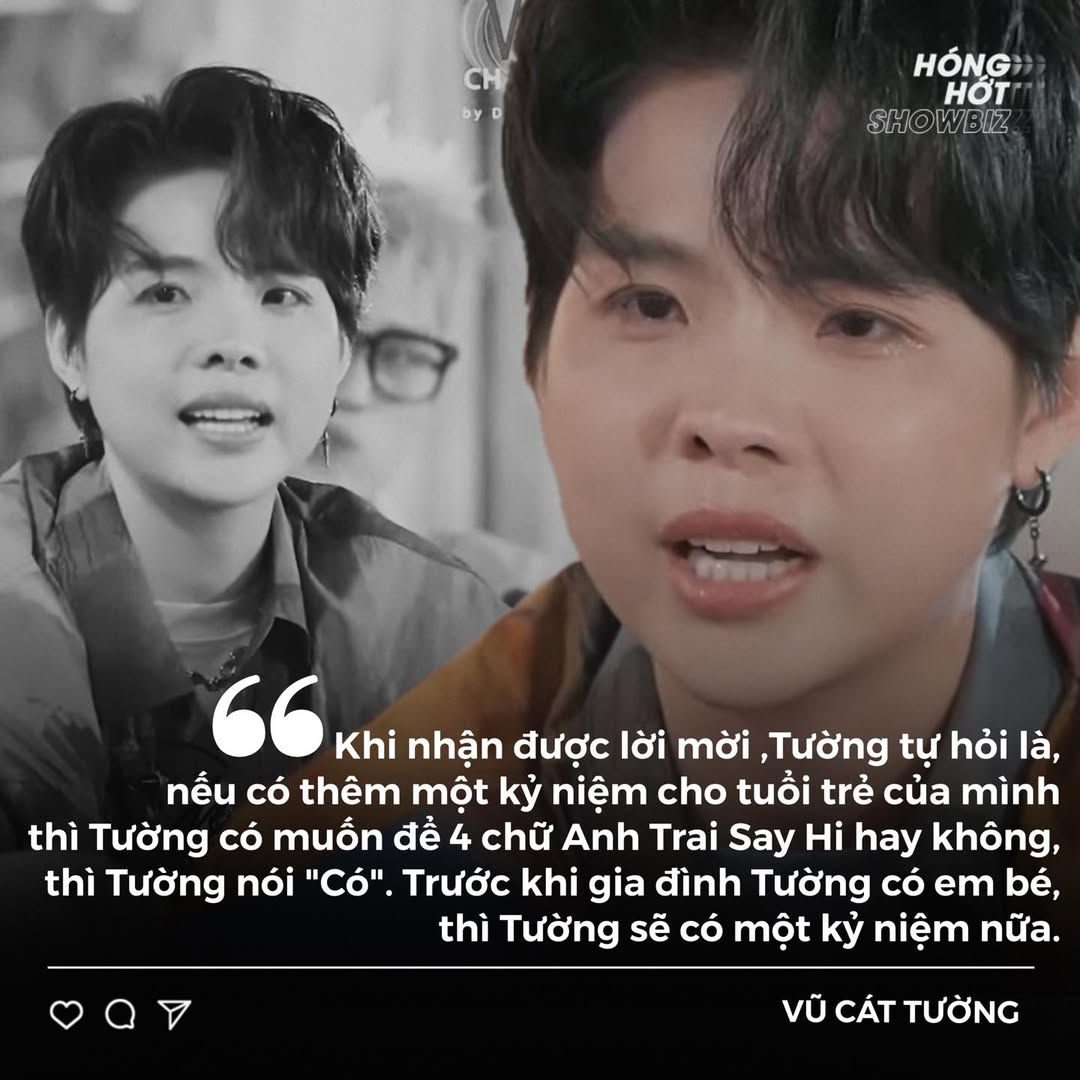 Vũ Cát Tường Chia Sẻ Kỷ Niệm Đáng Nhớ Từ Anh Trai Say Hi 2 558740708 1214815850670319 9066229851119176176 n