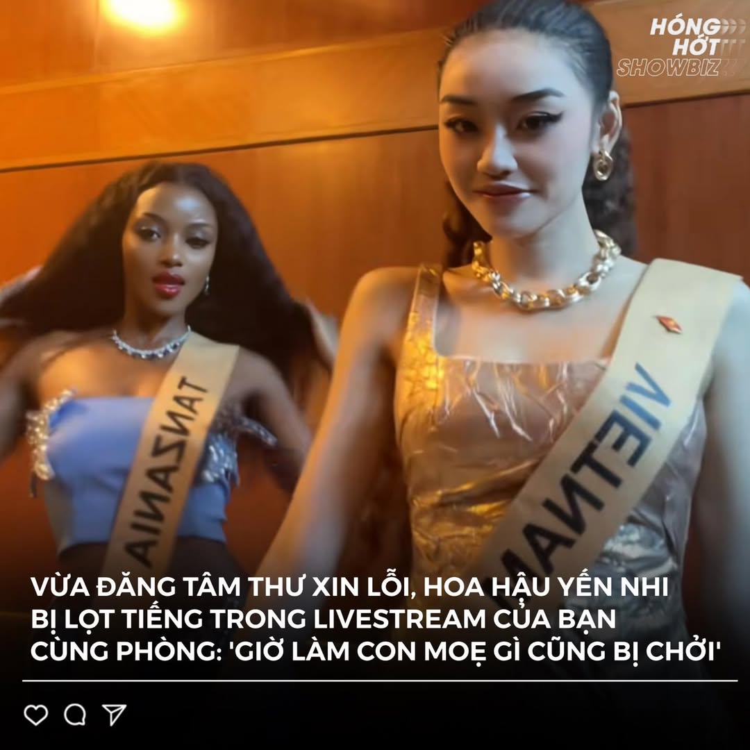 Hoa hậu Yến Nhi bị lộ đoạn livestream gây tranh cãi 2 558822002 1214856327332938 219738461465511799 n