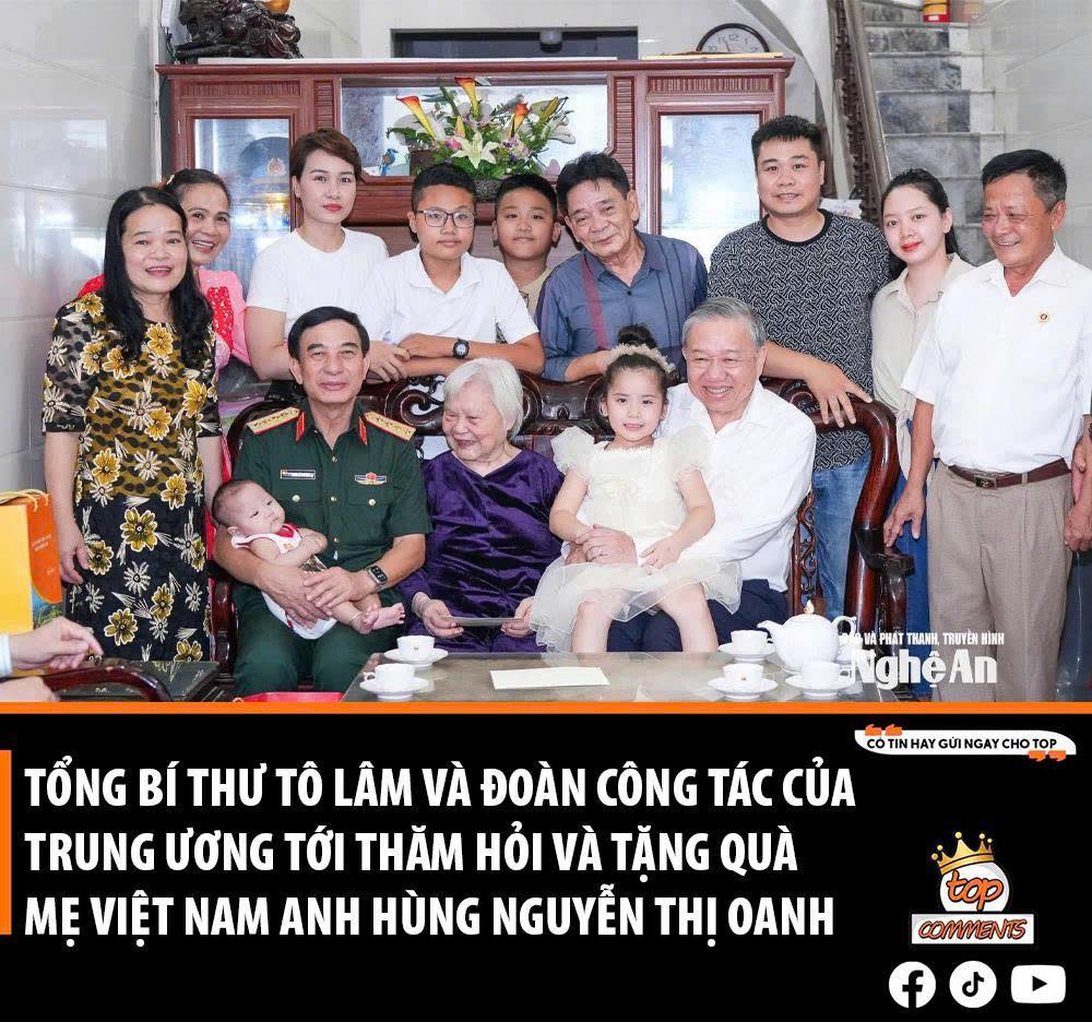 Tổng Bí thư thăm Mẹ Việt Nam Anh hùng Nguyễn Thị Oanh 2 558857658 1259742306198345 1685667351882494378 n