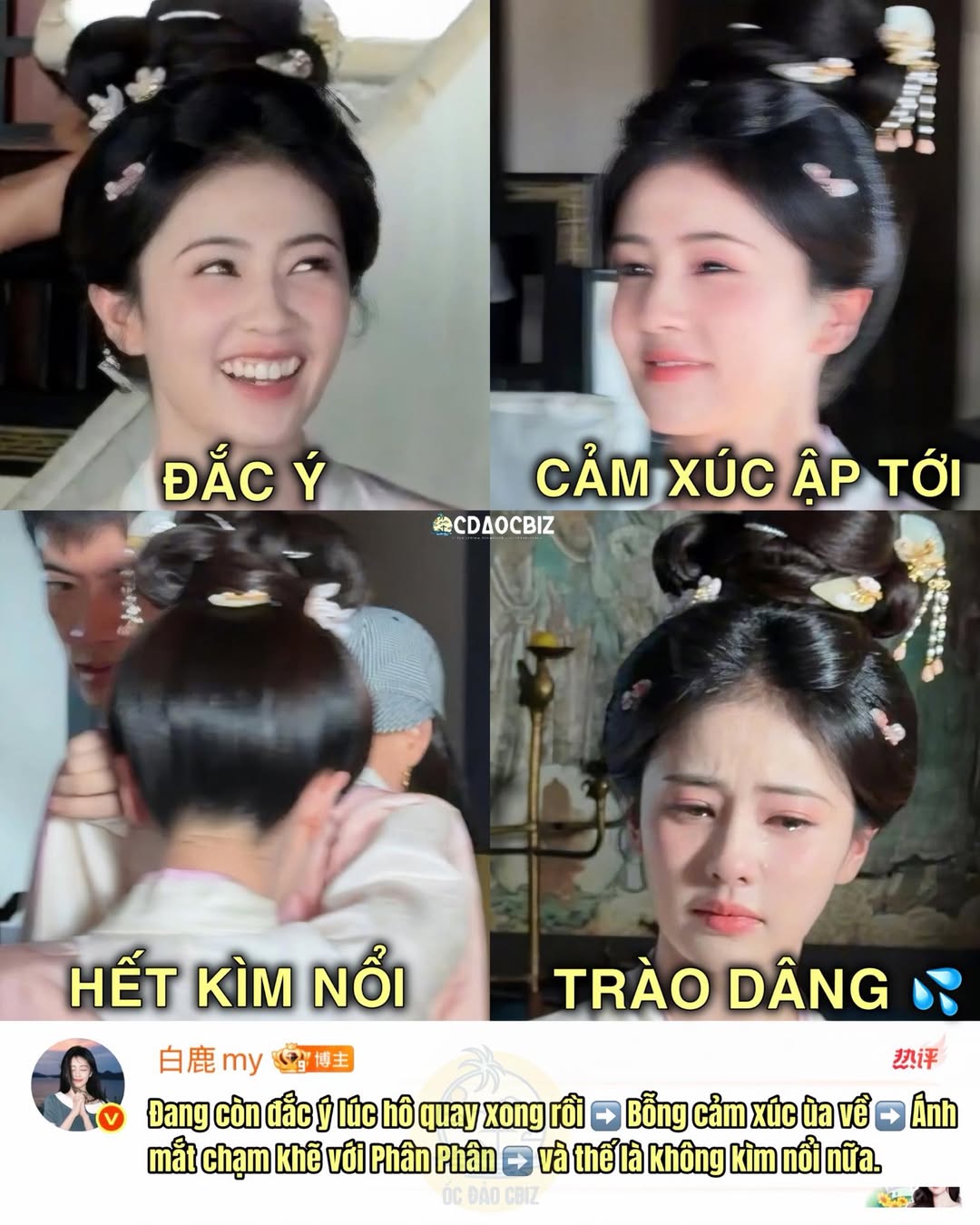 Bạch Lộc Cảm Xúc Sau Khi Đóng Máy Bộ Phim Mạc Ly 2 558867101 122254440398080843 3795294490202897811 n