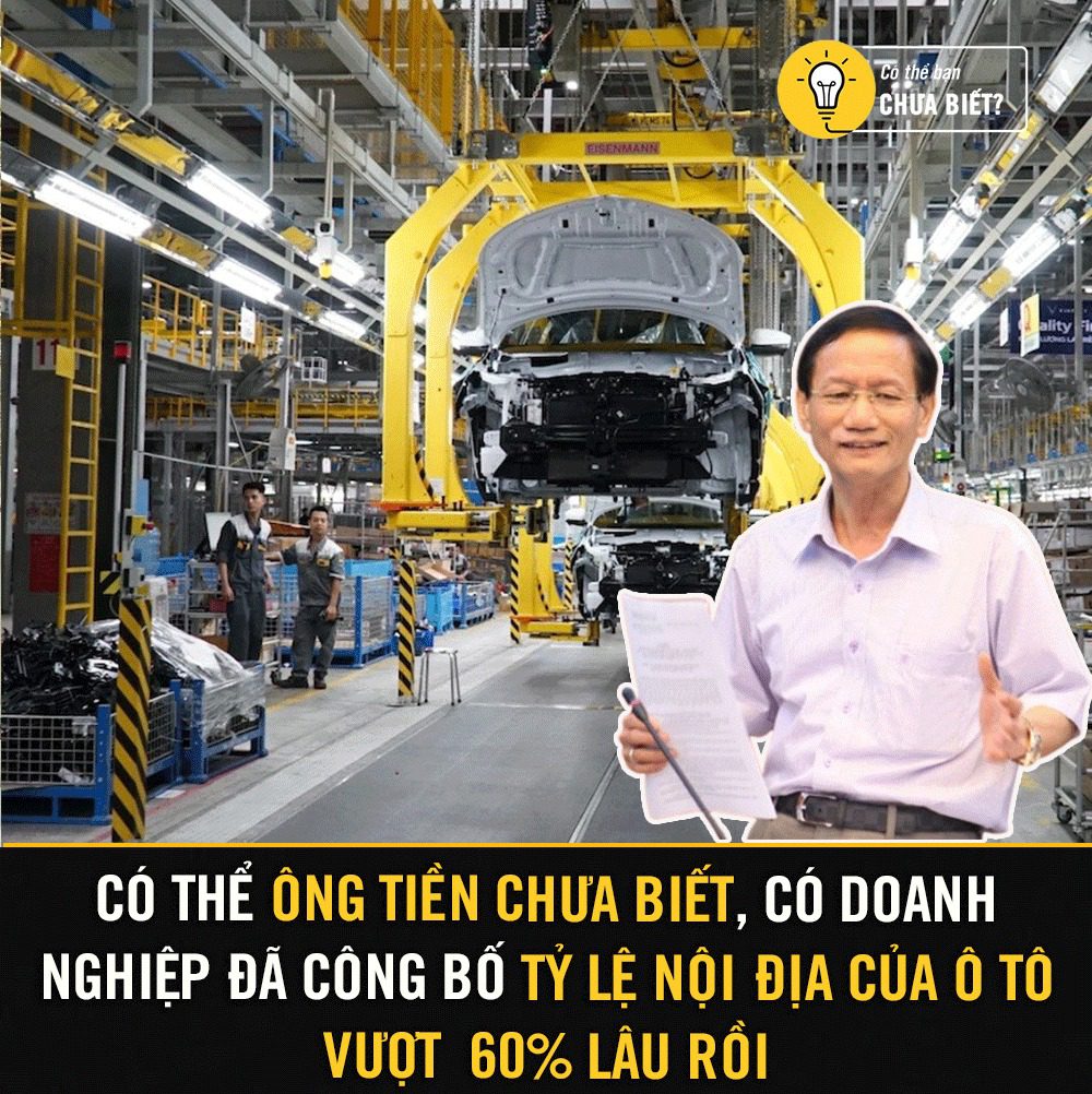 Ngành ô tô Việt Nam: Tỷ lệ nội địa hóa đã vượt 60% 2 558959931 1381129857015239 8626514852048697056 n