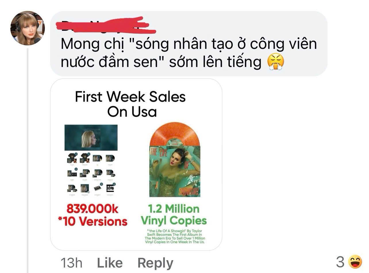 Bí mật doanh số triệu bản của Taylor Swift: Cuộc chiến âm nhạc 3 558997033 122183831426427003 1147408630368411246 n