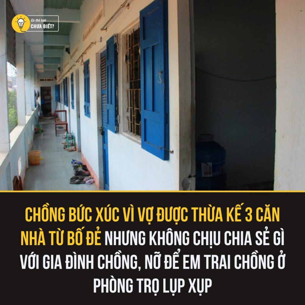 Khúc mắc gia đình: Vợ từ chối chia sẻ tài sản với em chồng 2 559046206 1376860680775490 2885963607262409732 n