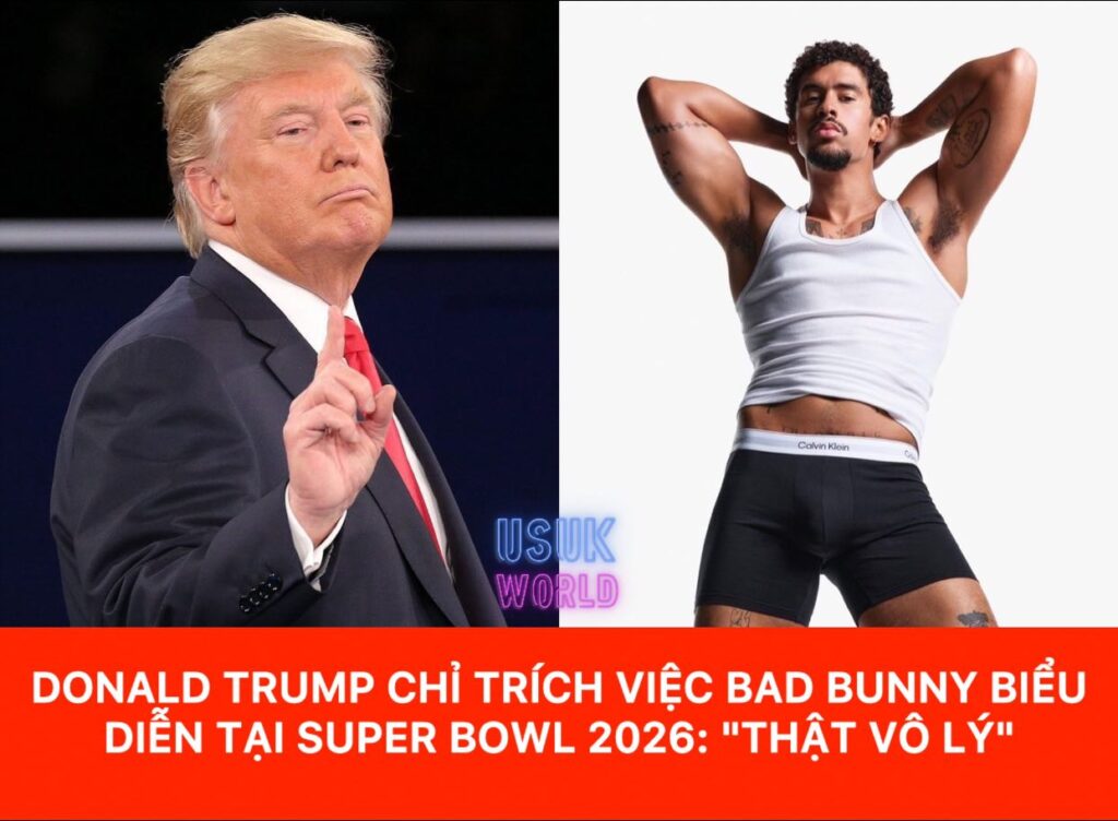 Trump chỉ trích Bad Bunny làm nghệ sĩ Super Bowl Halftime Show 2026 2 559405244 822667053619498 982573489434365237 n