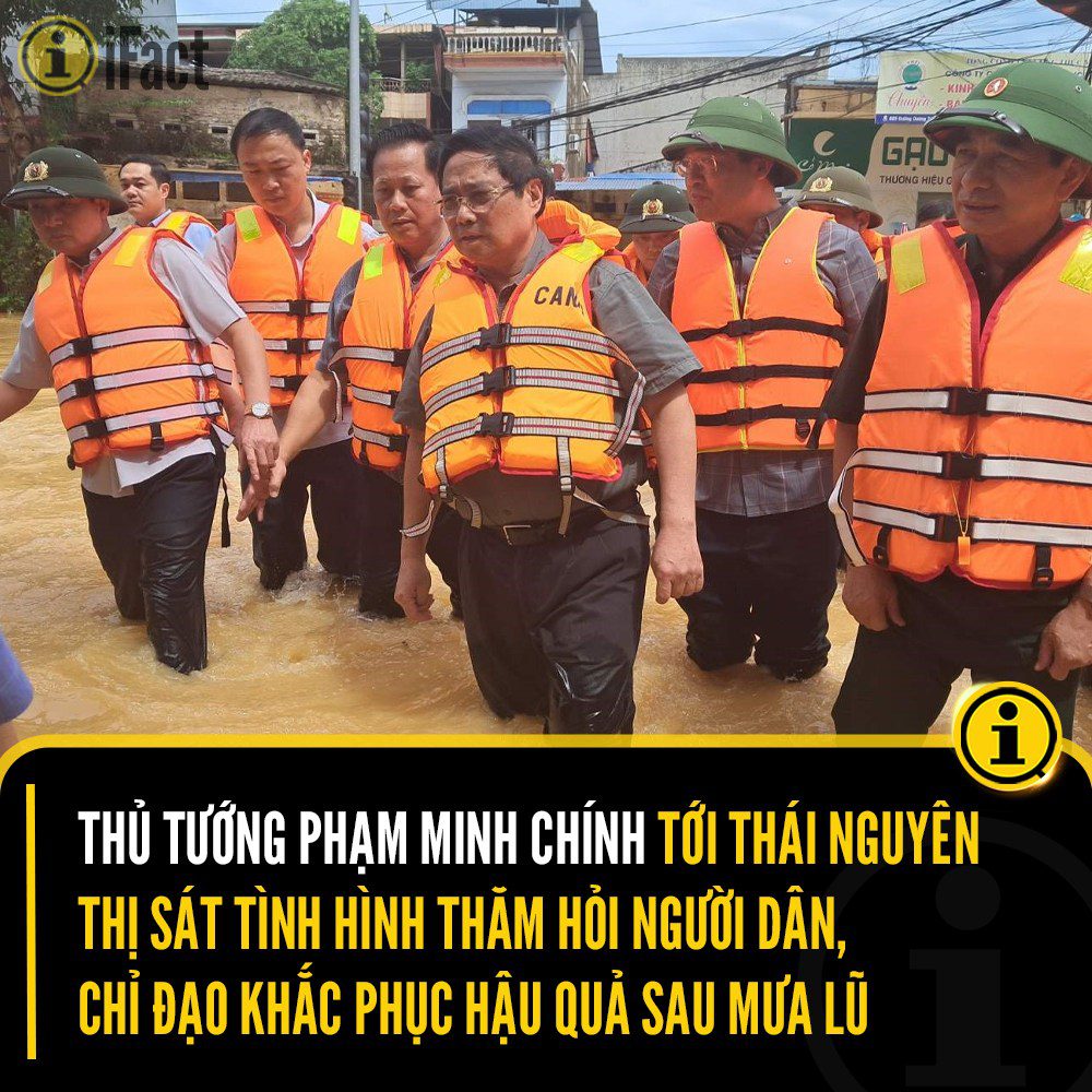 Thủ tướng thăm Thái Nguyên ứng phó thiên tai mưa lũ 2 559596625 1235293271969827 1914239788501666493 n