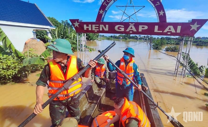 Nước lũ tràn về Bắc Ninh, hàng trăm hộ dân khốn đốn 5 560055016 1218887293596508 1566958842475108613 n