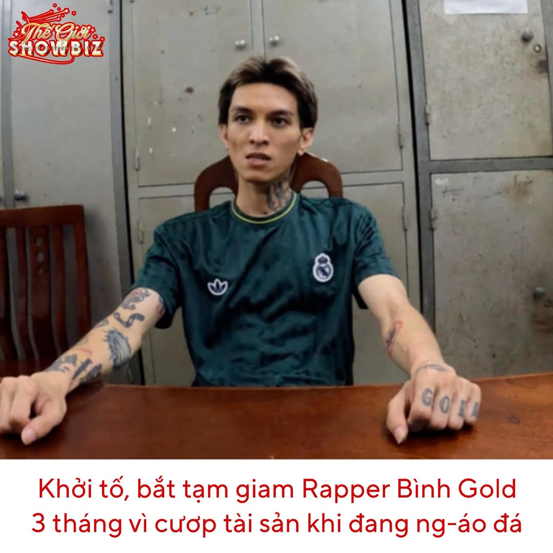 Rapper Bình 'Gold' bị khởi tố vì cướp tài sản 2 560919801 826036963439996 4785874191443012151 n