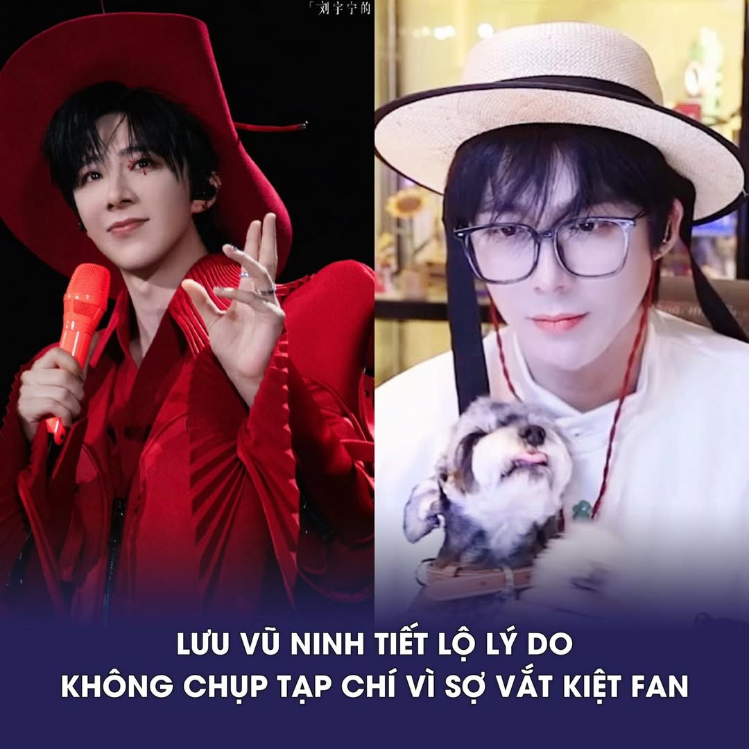 Lưu Vũ Ninh: Không chụp tạp chí vì sợ vắt kiệt fan 2 561647436 1334475124706638 553117736455380378 n