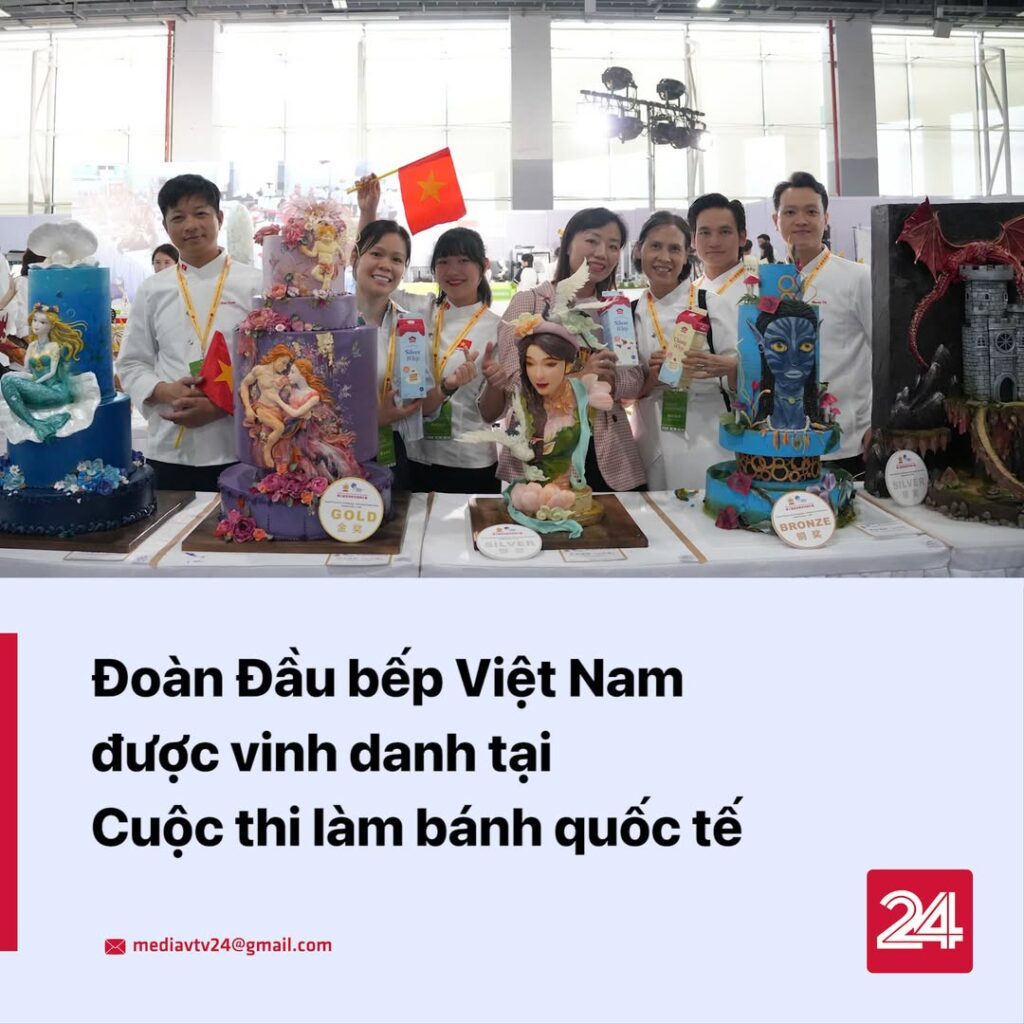 Đoàn đầu bếp Việt Nam xuất sắc giành 18 Huy chương tại Trung Quốc 2 562333320 1137174528618417 3441502479306577700 n